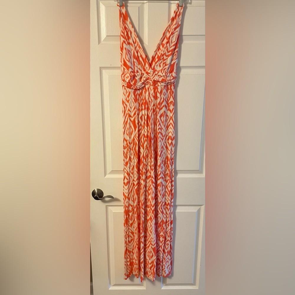 Orange Tart Maxi Dress Size M